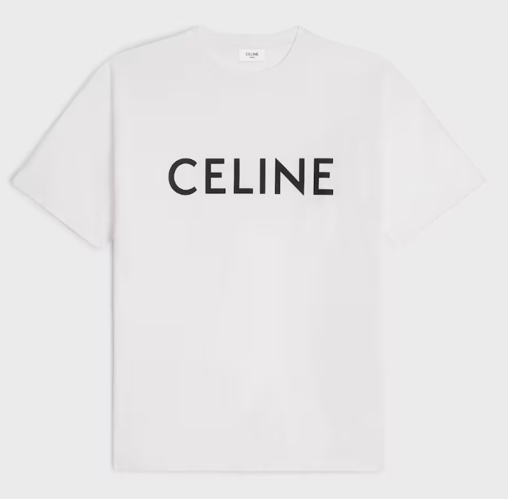 T-shirt brodé Celine — image 3