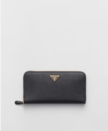Prada — Portefeuille en cuir Saffiano