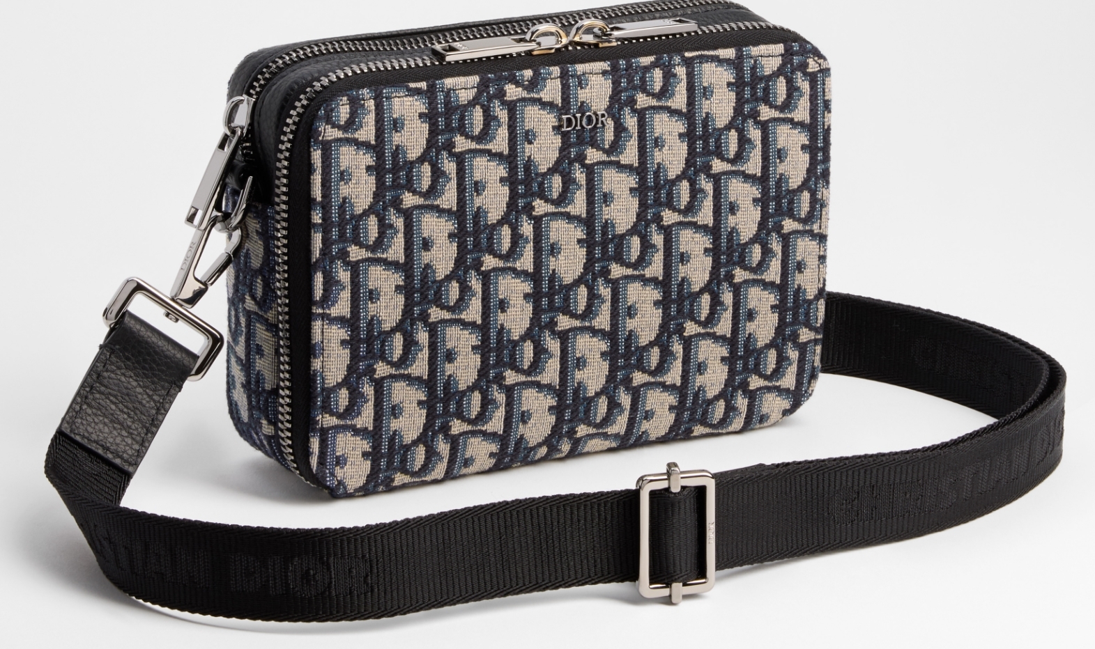 Sacoche toile jacquard Dior