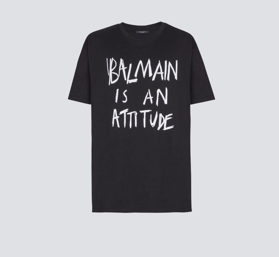 T-shirt à imprimé Balmain